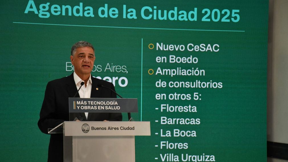 Hospitales porteños: Jorge Macri anuncia una inversión de más de $76.000 millones en obras y tecnología.