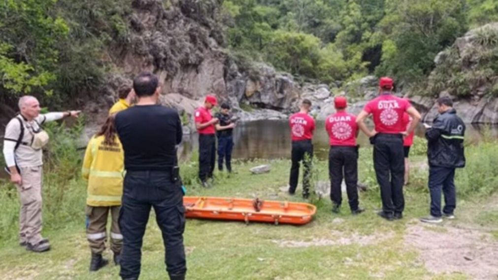 El joven se ahogó en Río Ceballos (Policía de Córdoba).
