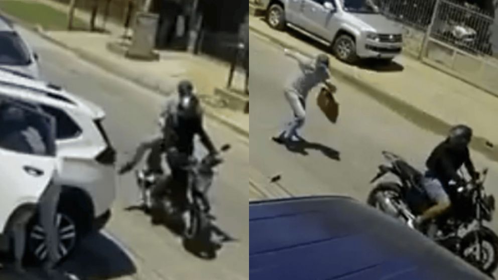 Los ladrones se llevaron 23 millones de pesos.