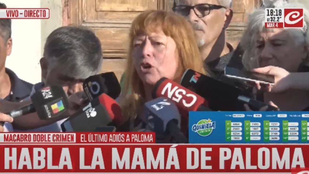 Alicia, madre de Paloma Gallardo.