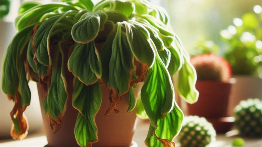 Cinco señales de que nuestras plantas tienen estrés