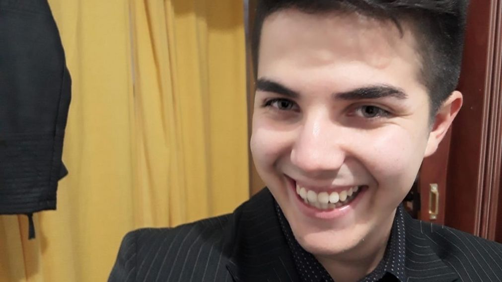 David Españón murió en un accidente sobre la ruta 9 (Facebook).