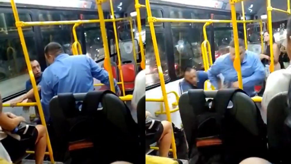 La secuencia que despertó debate en las redes sociales.