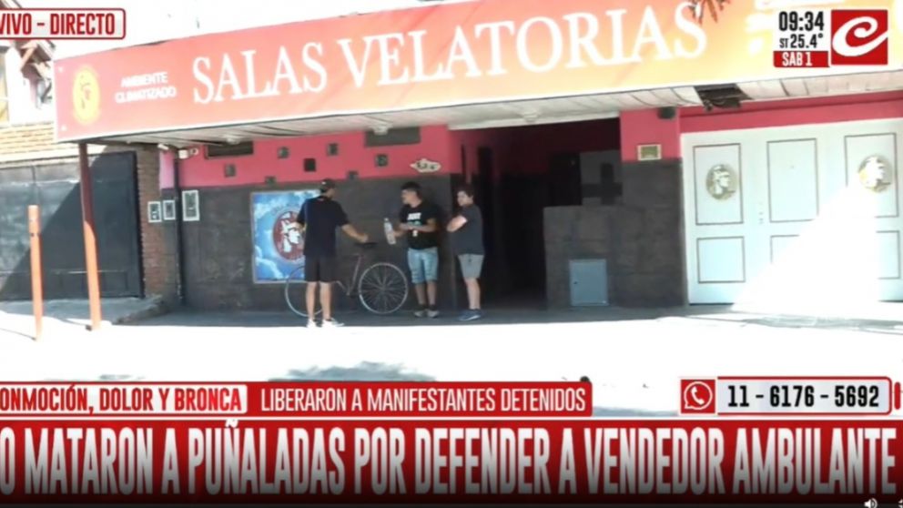 El último adiós a Lucas.