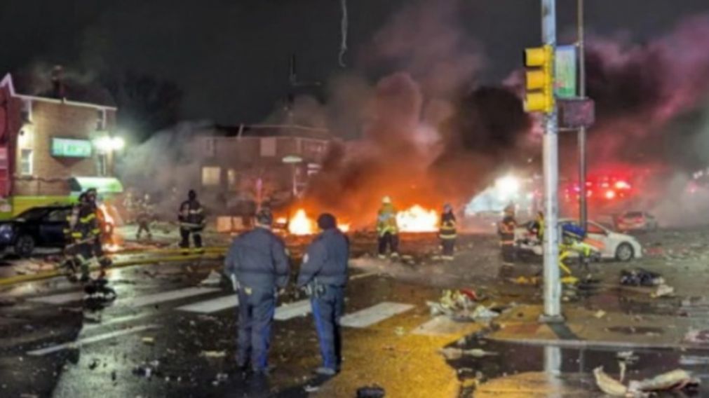 Así quedó la escena tras el choque fatal.