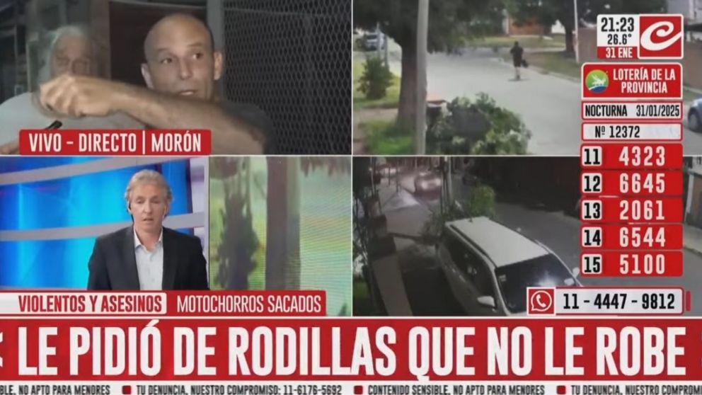Ola de robos en Morón.