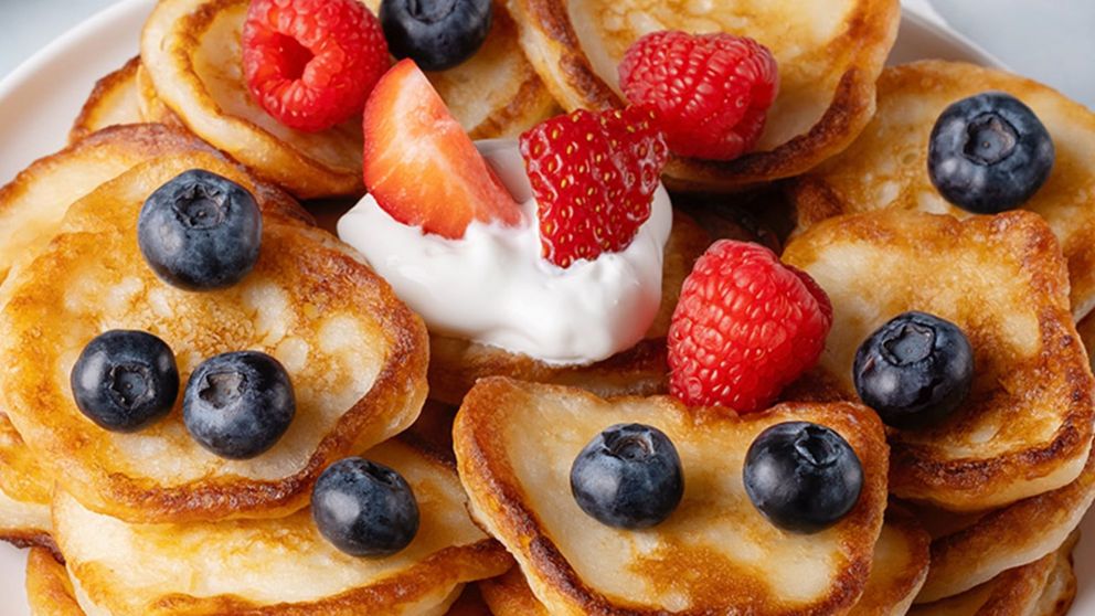 Pancakes: la mejor alternativa para incorporar frutas en verano.