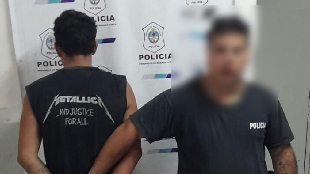 Este es el individuo que fue capturado por la muerte del trabajador Lucas Nahuel Aguilar.
