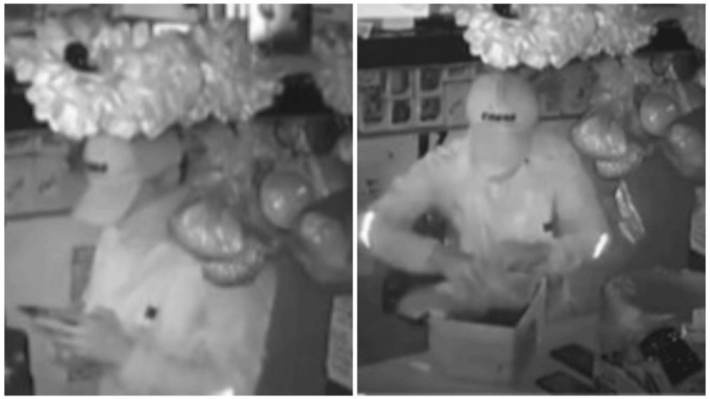 El robo qued� grabado por la c�mara del negocio.