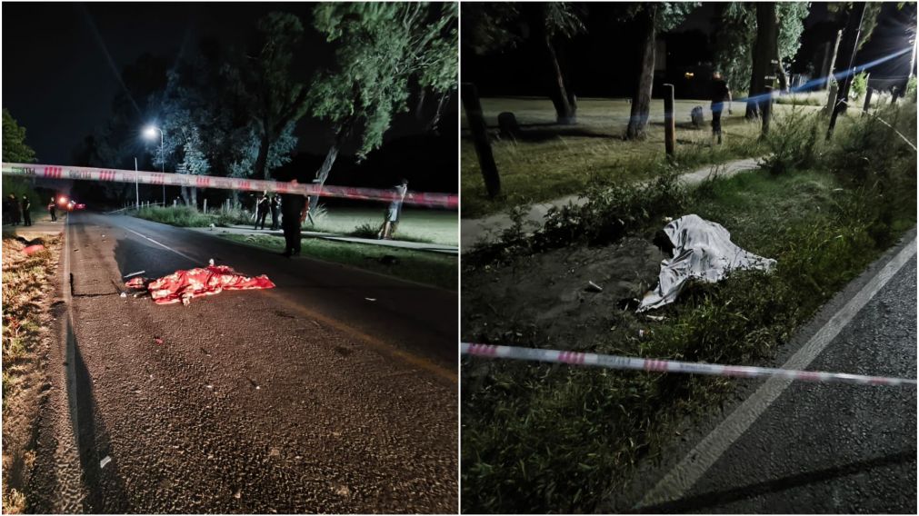 Mauro y Melany, las víctimas, murieron en el lugar del siniestro.