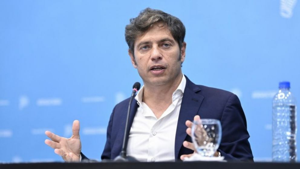 El comunicado de Axel Kicillof.