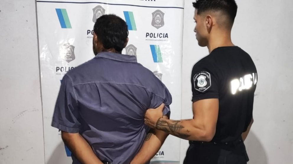 Este es el individuo que fue apresado por las autoridades.