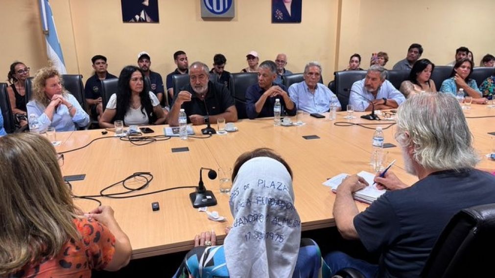 La central obrera recibi� a Madres de Plaza de Mayo, entre otras entidades.