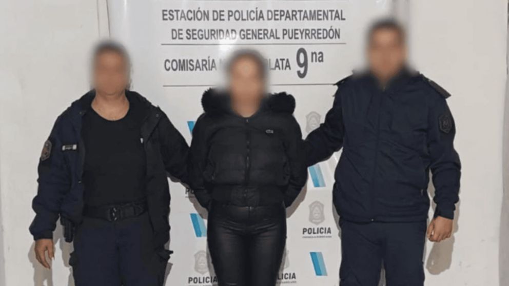 La acusada fue detenida, pero solo estuvo algunas horas tras las rejas.