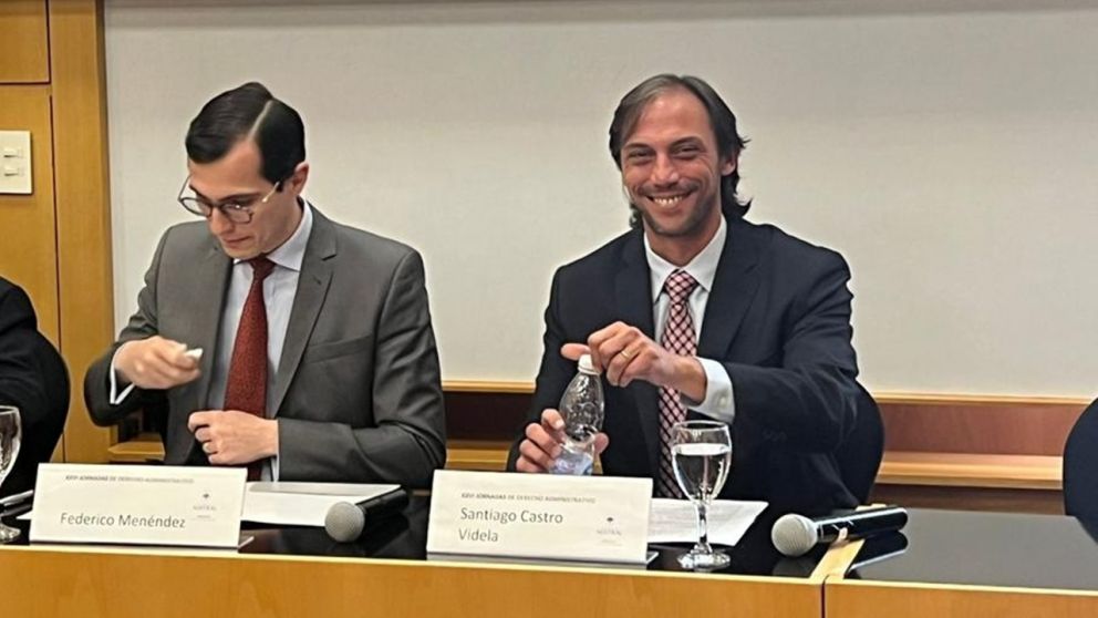 Santiago María Castro Videla es un abogado egresado de la Universidad Austral (X/@smcastrovidela).