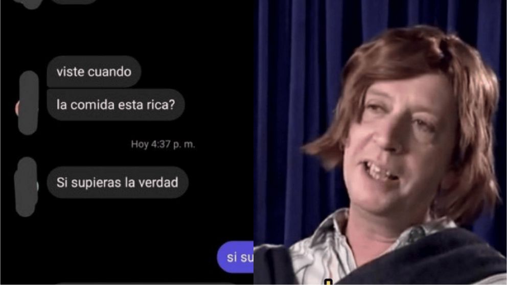 La extraña conversación desató miles de comentarios divertidos por parte de los usuarios (Captura X).