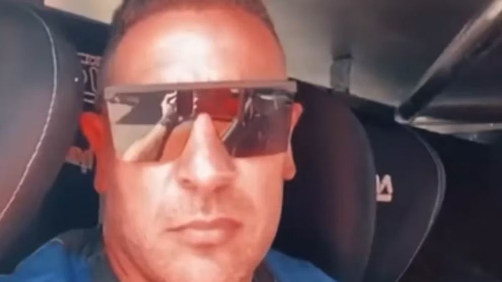 Luciano Ventricelli, el piloto que aterrizó en una playa de Pinamar.