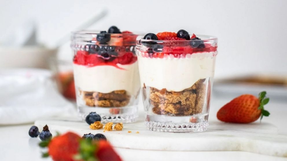 Con esta receta podrás hacer un chessecake en 15 minutos
