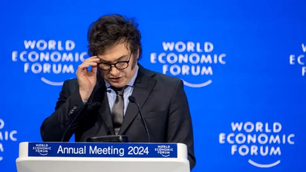 Agenda completa del presidente Javier Milei en Suiza.