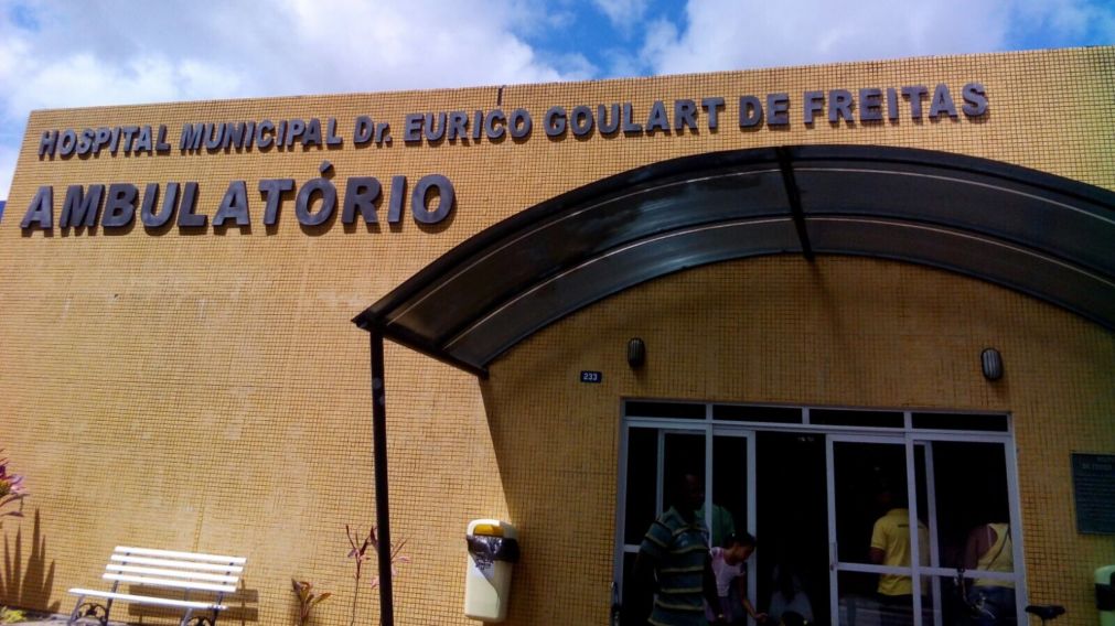 El hospital de Brasil en el que el argentino permanec�a internado este martes (Gentileza Seeb).