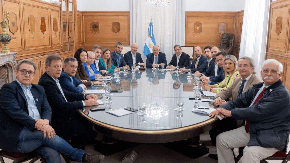 Guillermo Francos se re�ne este martes en Casa Rosada con los diputados aliados y dialoguistas.