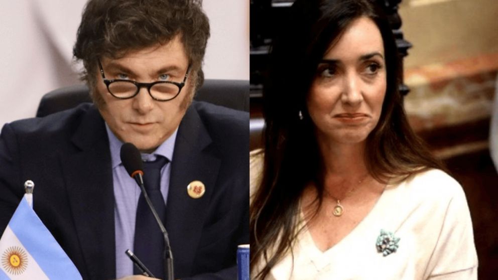 Javier Milei volvió a cargar contra Victoria Villarruel.