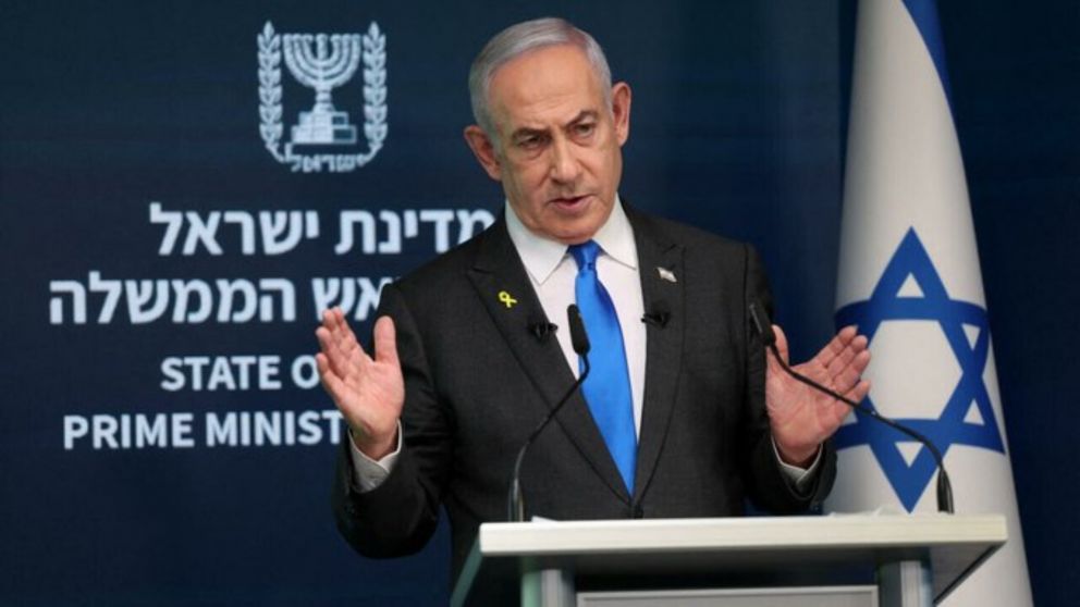 El primer ministro de Israel, Benjamín Netanyahu (Gentileza France 24).