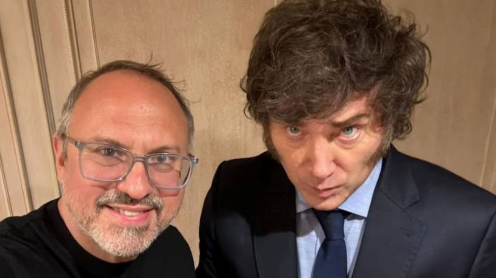 Javier Milei celebró la incorporación de Diego Valenzuela a La Libertad Avanza.