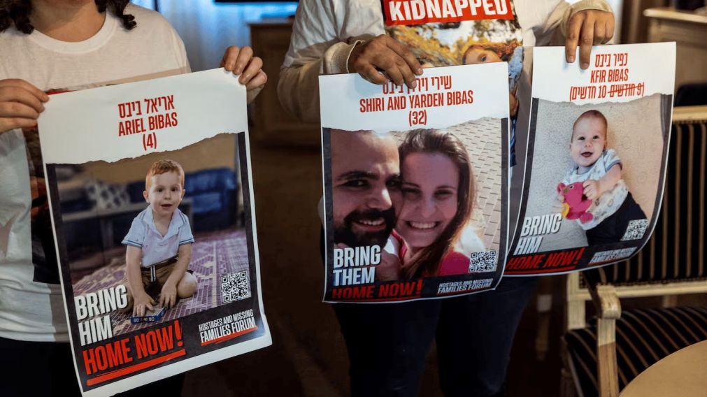 Los argentinos que podrían ser liberados por Hamas luego de más de un año de cautiverio en Gaza (Imagen Reuters).