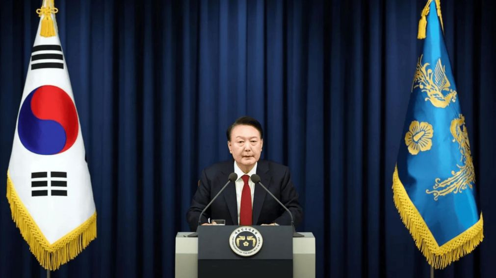 Detuvieron al presidente de Corea del Sur que fue destituido por aplicar la ley marcial (Imagen EFE).