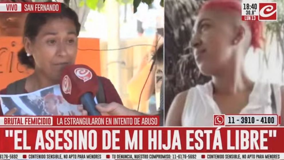 El descargo de Andrea, la madre de Damaris Iturres.