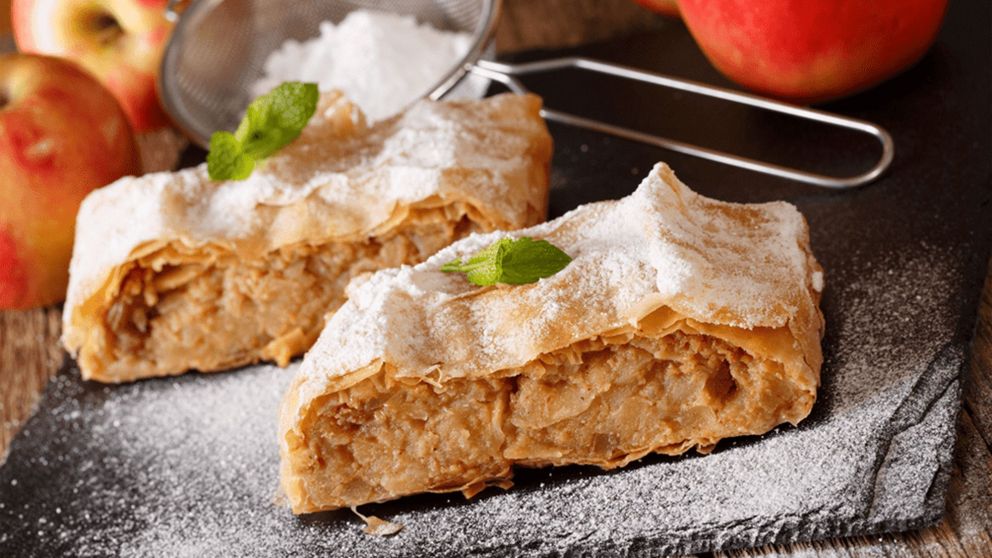 Strudel de manzana: una receta exquisita para acompa�ar los mates.