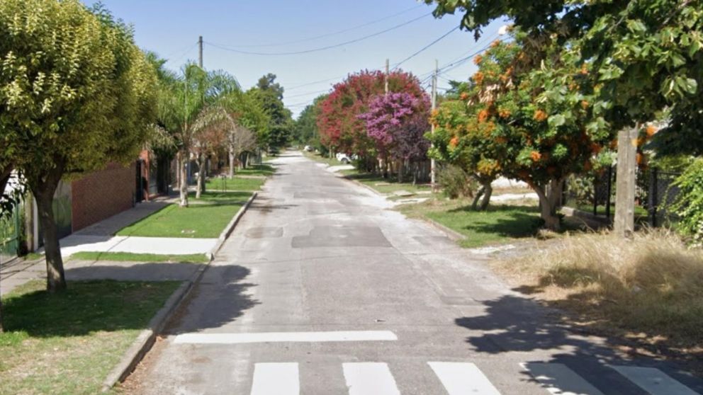 Acá, en este vecindario, se produjo el asalto que padeció la octogenaria.