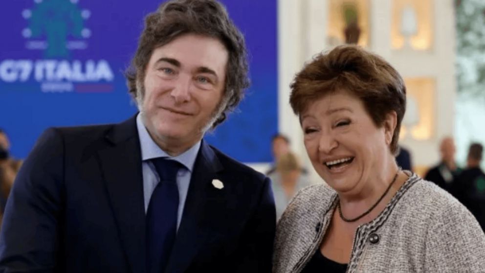 Kristalina Georgieva elogió la gestión del Gobierno.