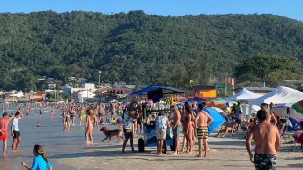 El brote se registró en zonas cercanas a distintas playas de Brasil.