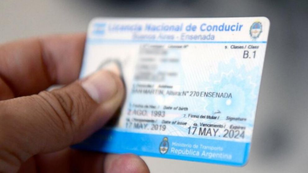 Imagen de la Licencia Nacional de Conducir.