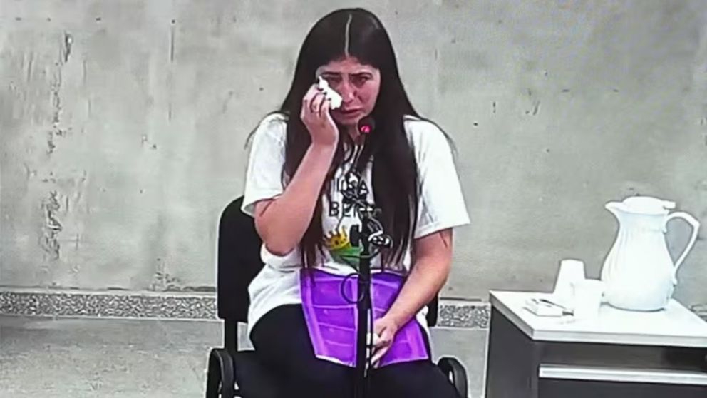 Damaris Bustamante, la primera de las mamás en declarar en el juicio por las muertes del Neonatal (Gentileza El Doce).