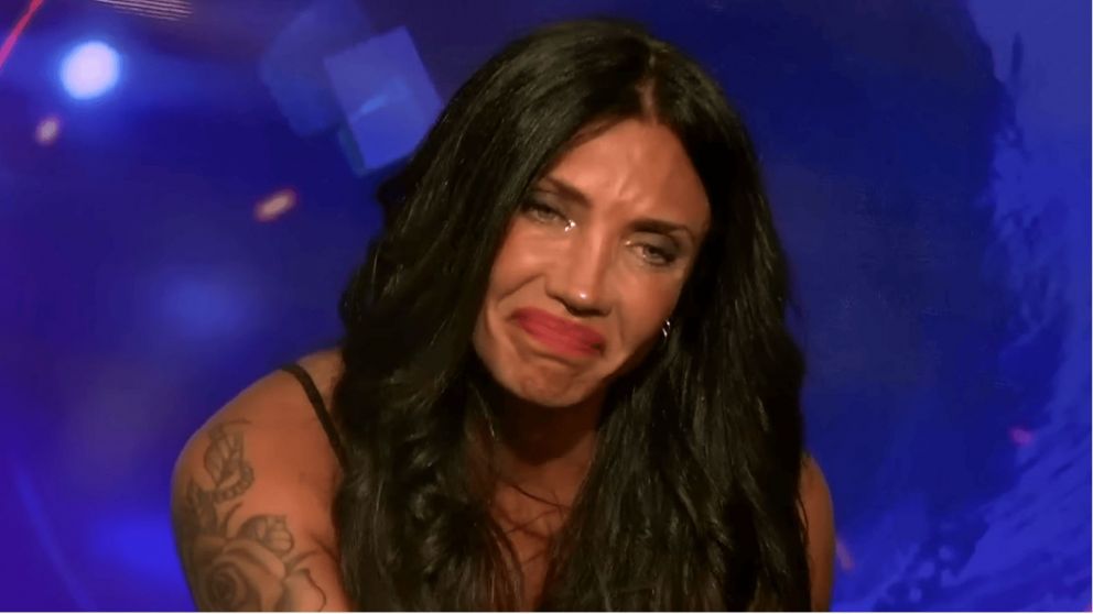 La participante de 42 a�os no aguant� los dolores y le pidi� a la producci�n de Gran Hermano su salida inmediata (Captura).