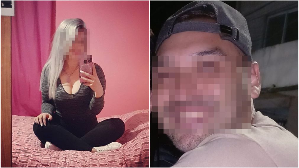 La mujer vive sola con su hijo menor de edad, y tiene miedo.