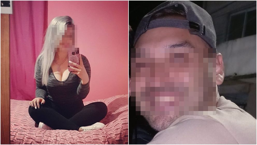 La mujer vive sola con su hijo menor de edad, y tiene miedo.