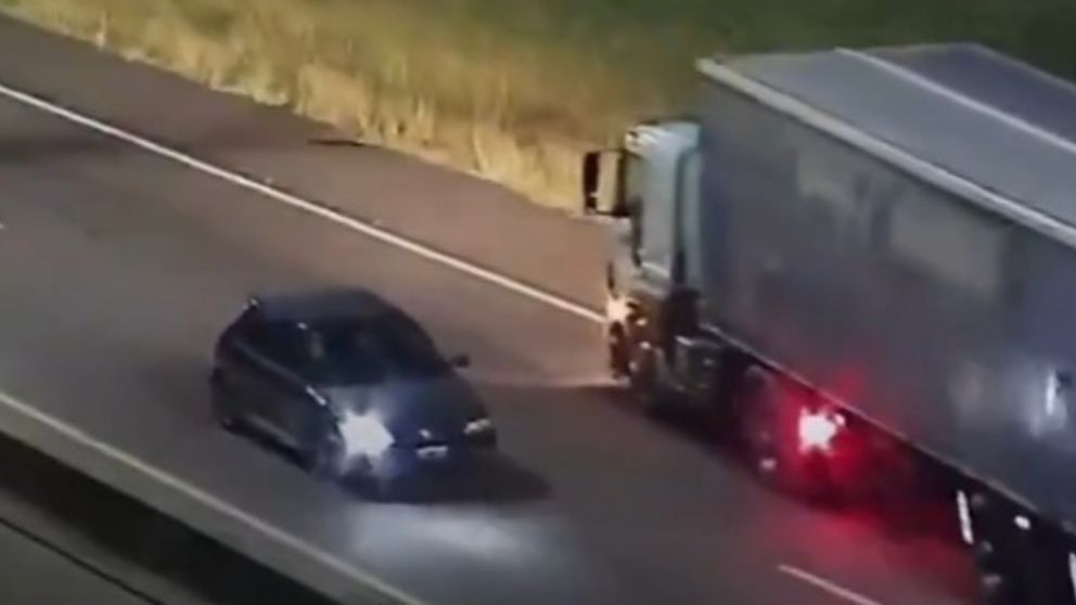 Ocurrió en la autopista Buenos Aires La Plata.