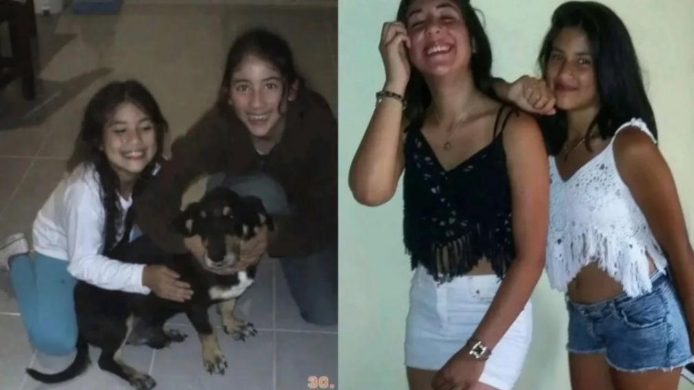 Las hermanas Aim� Castillo y Micaela Castillo (Facebook/Micaela Castillo).