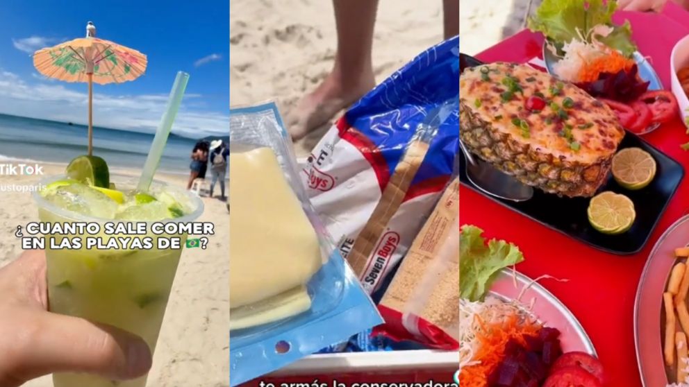 Un TikToker realizó un video indicando los precios de distintos productos y comidas en Brasil.