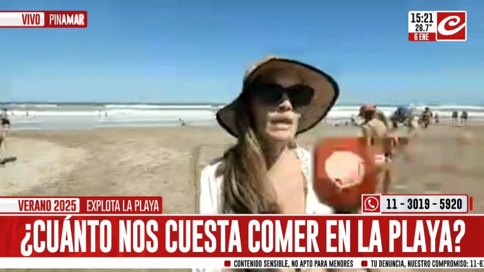¿Cuánto cuesta comer en la playa?