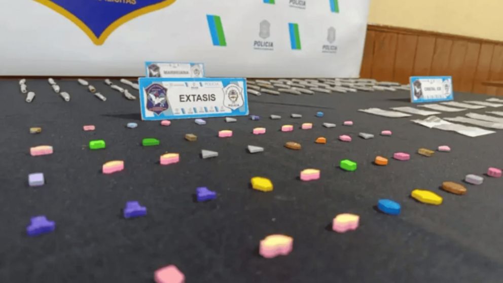 La droga secuestrada está valuada en dos millones de pesos.