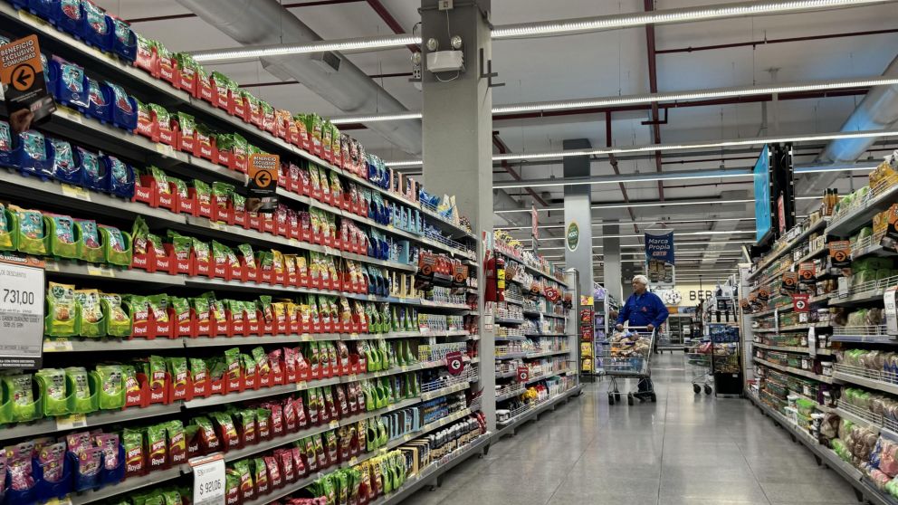 El dato se desprende de un relevamiento realizado en cinco grandes supermercados.