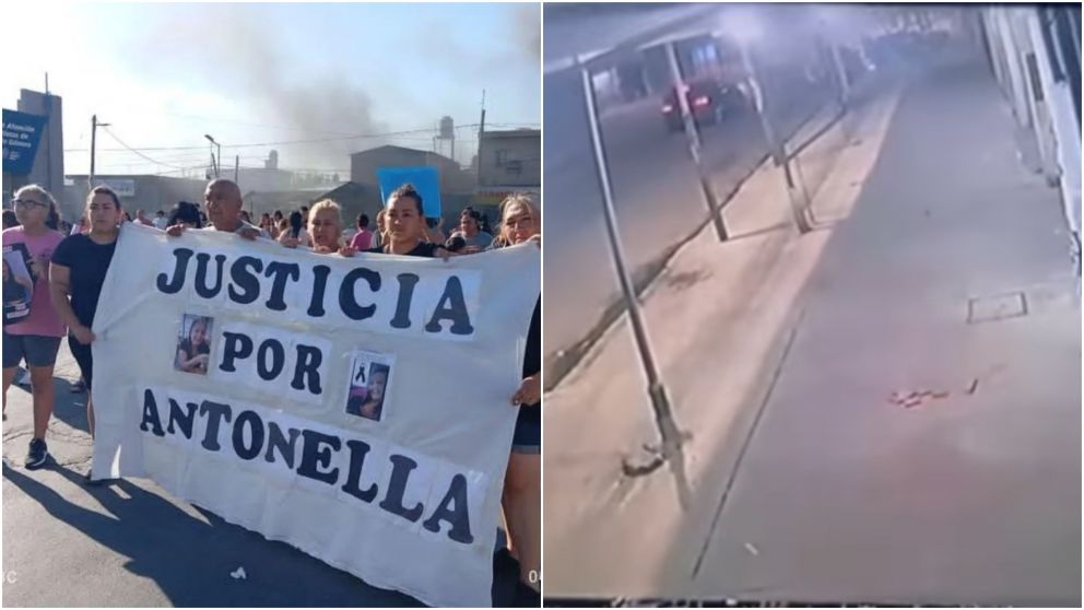 Familiares y amigos de Antonella marcharon para pedir justicia.