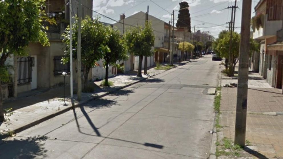 En este vecindario sucedió la mortal agresión sufrida por Mariano Martín Delgado, de 49 años.