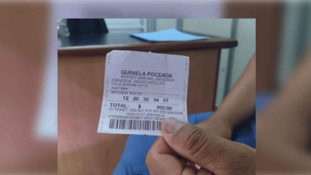 El ganador de la Quiniela Poceada de Chaco arranca el 2025 con una increíble fortuna en su cuenta.