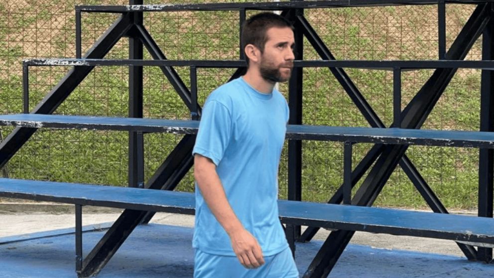 La imagen de Nahuel Gallo en Venezuela.